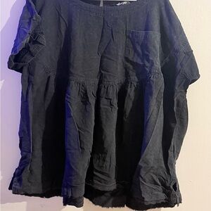 Three Bird Nest Black Tunic Top